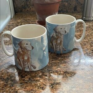 Anthropologie Ceramic Mug by Sally Muir